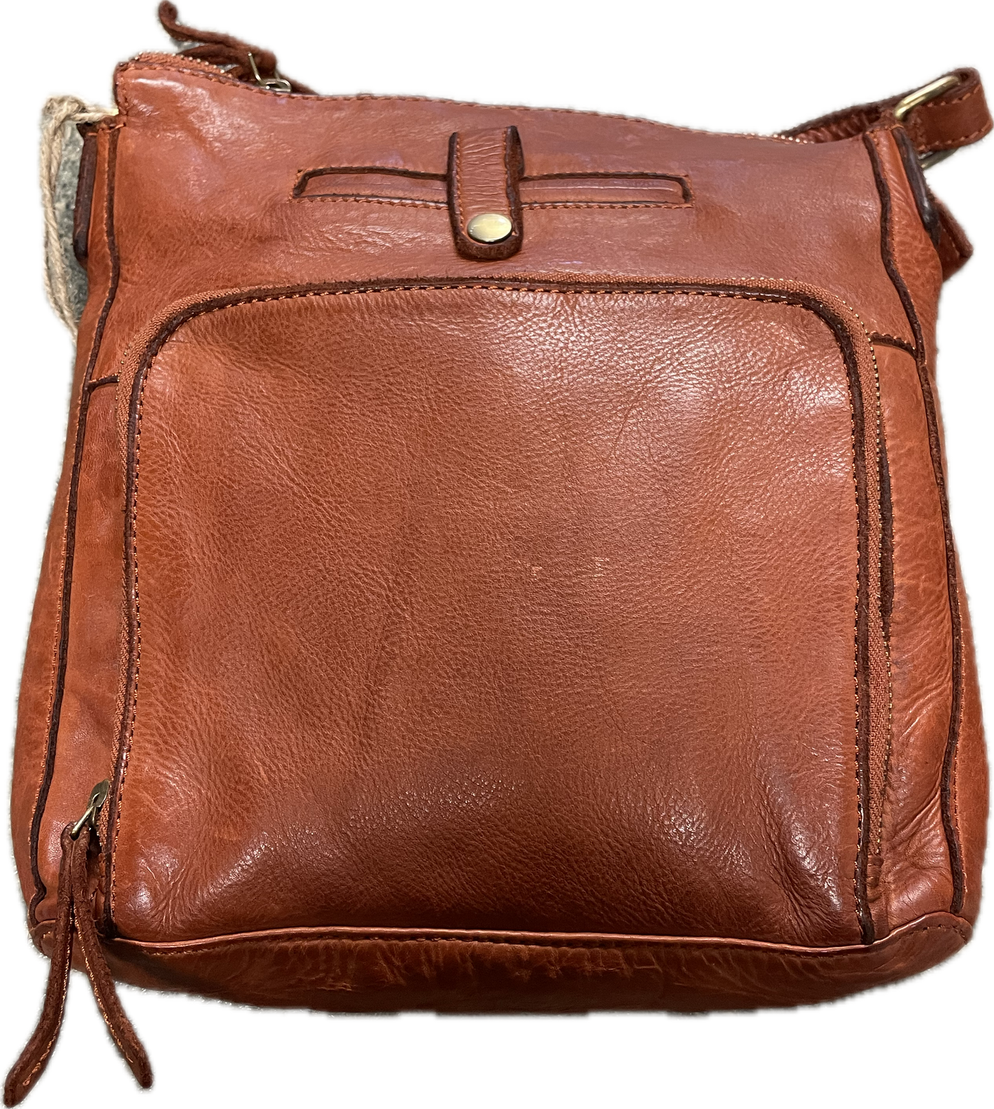 Milo Crossbody Messenger Bag - Luna