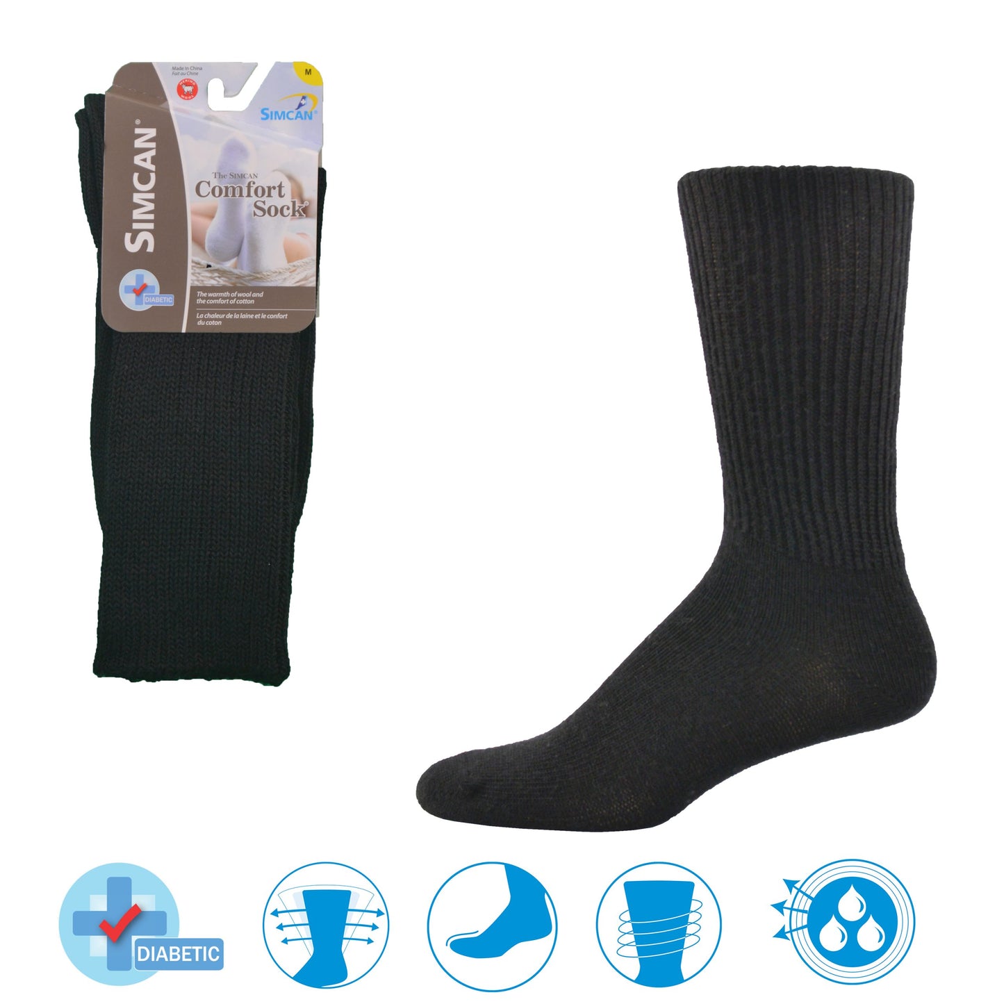 Simcan Wool Comfort Socks