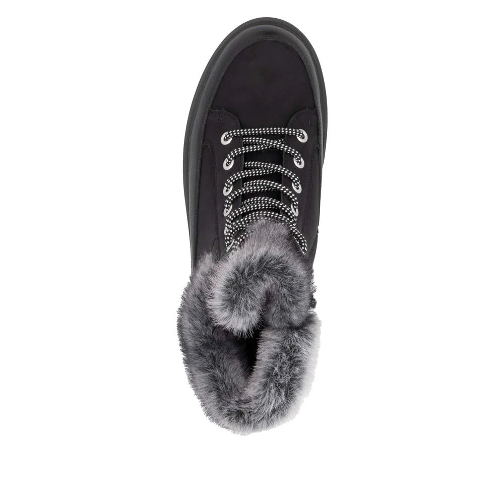 Women's Remonte Suede Lace-Up Winter Boot