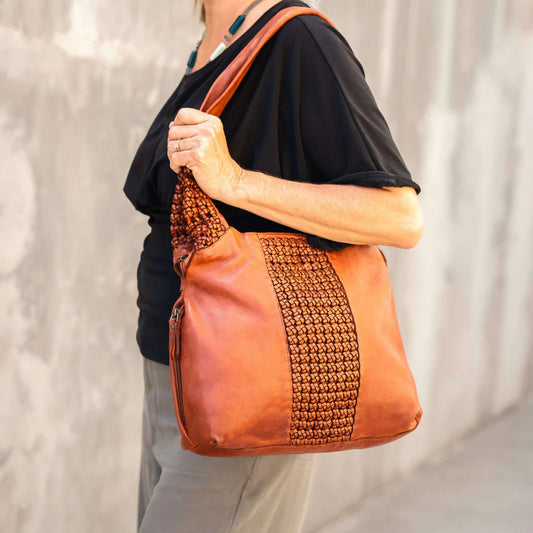 Milo "Adela" Leather Handbag