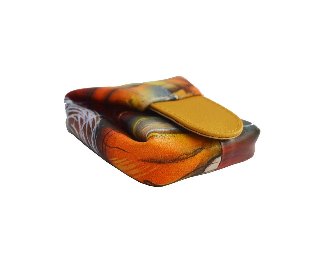 Milo Hand Painted Art Coin or Jewelry Pouch