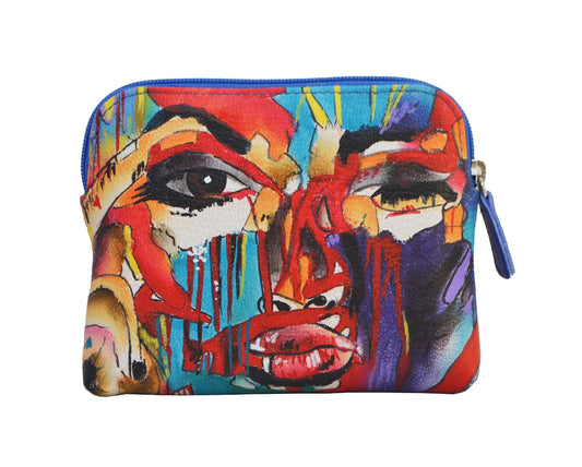Milo Hand Painted Art Coin Wallet