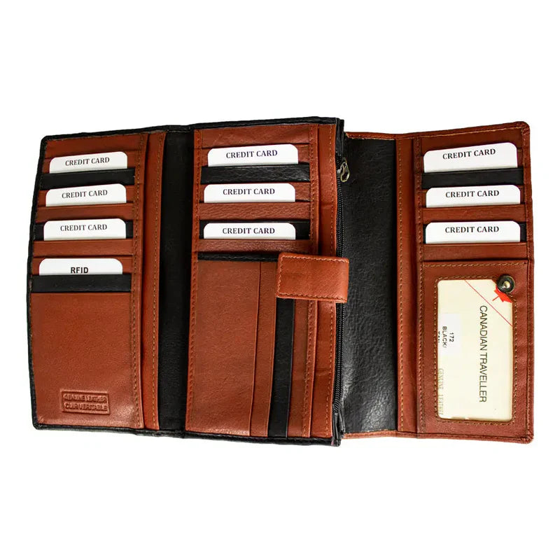 JBG Women's Trifold RFID Wallet