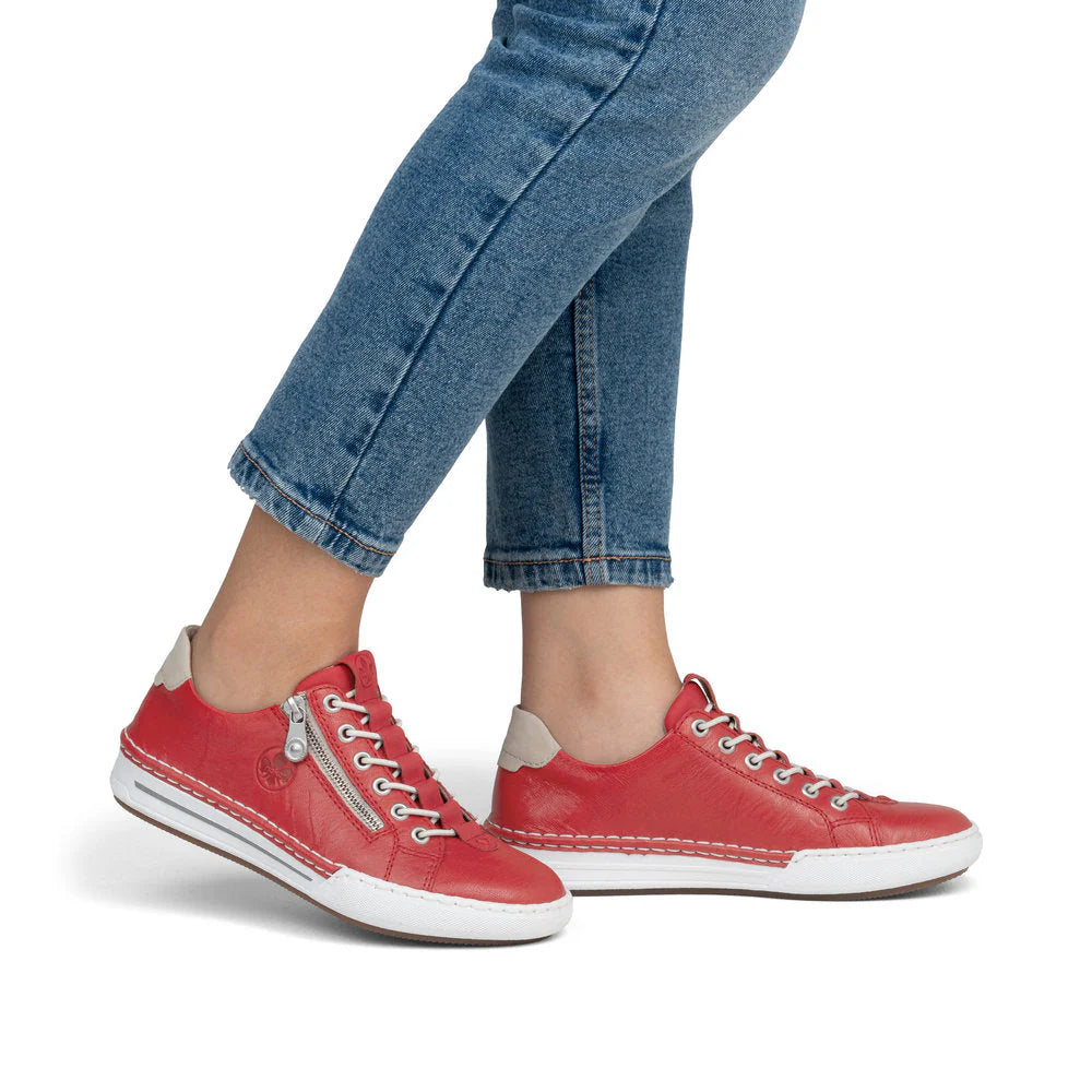 Women's Rieker Leather Sneaker