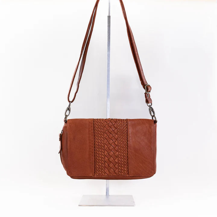 Milo "Alessia" #116 Leather Shoulder Bag