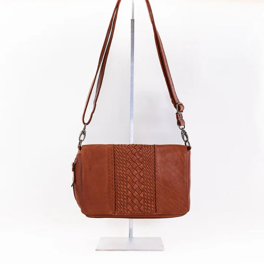 Milo "Alessia" #116 Leather Shoulder Bag