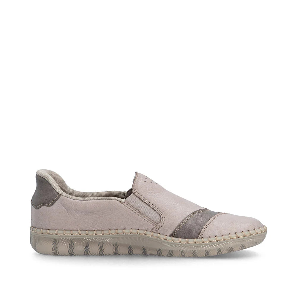 Women's Rieker "Edda" Wide Leather Loafer