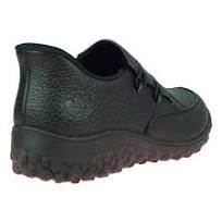 Women's Rieker Step-In Leather Casual Shoe