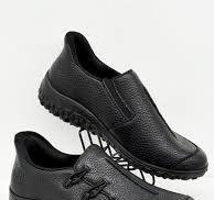 Women's Rieker Step-In Leather Casual Shoe