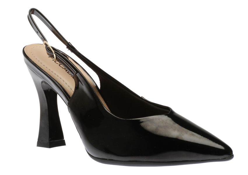 Piccadilly Black Patent Dress Shoe