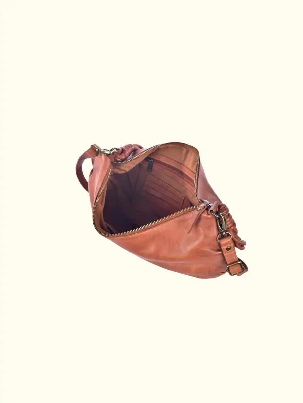 Women's Milo Luce Washed Leather Hobo Bag