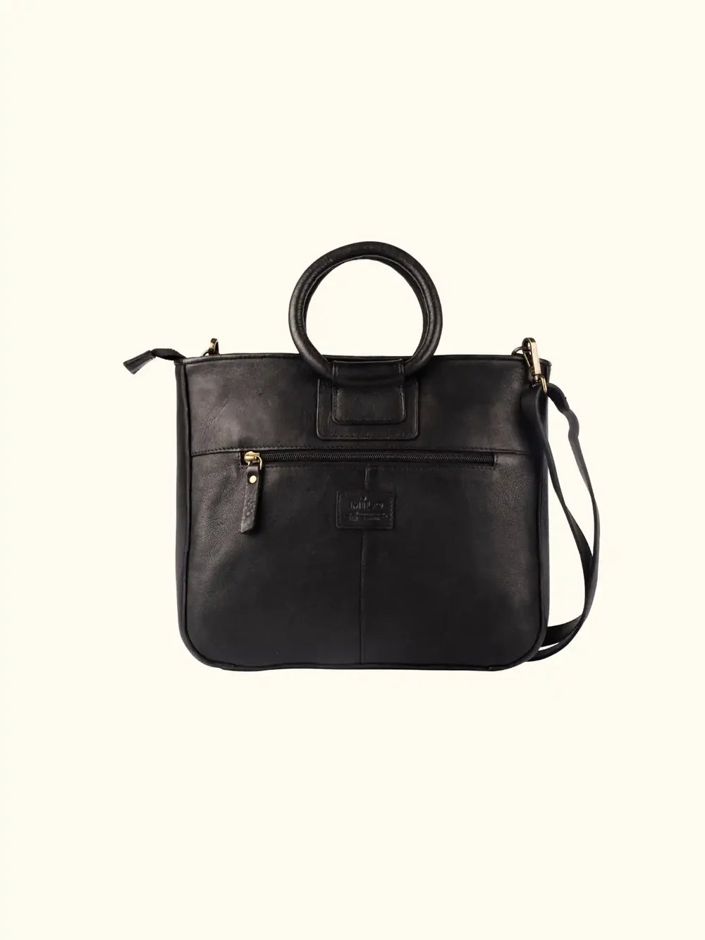 Milo Amelia Washed Leather Handbag