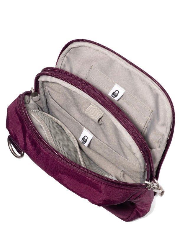 Baggallini Securtex Anti-Theft Mini Everything Crossbody