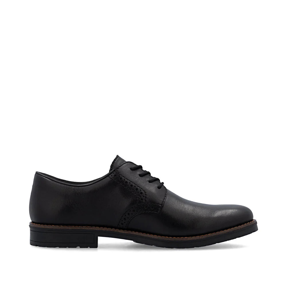 Men's Rieker Black Leather Dress Shoe