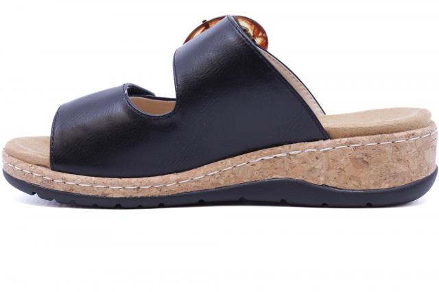 Women's Lady Comfort "Deborah" Wide Sandals
