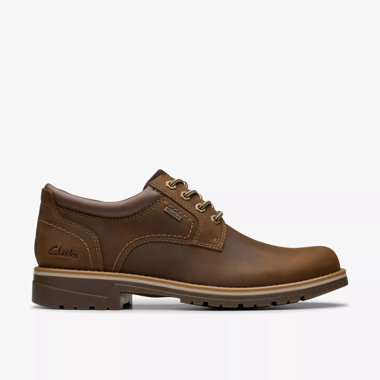 Men's Clarks Morwell Plain Shoe