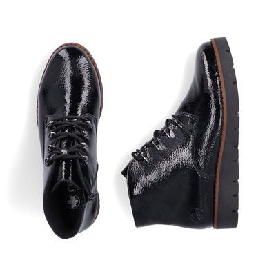 Women's Rieker Patent Ankle Boot