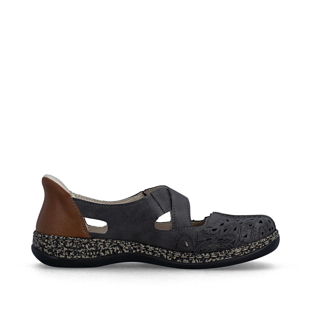 Women's Rieker Ready 2 Go Leather Shoe