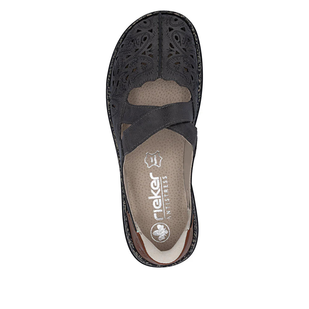 Women's Rieker Ready 2 Go Leather Shoe