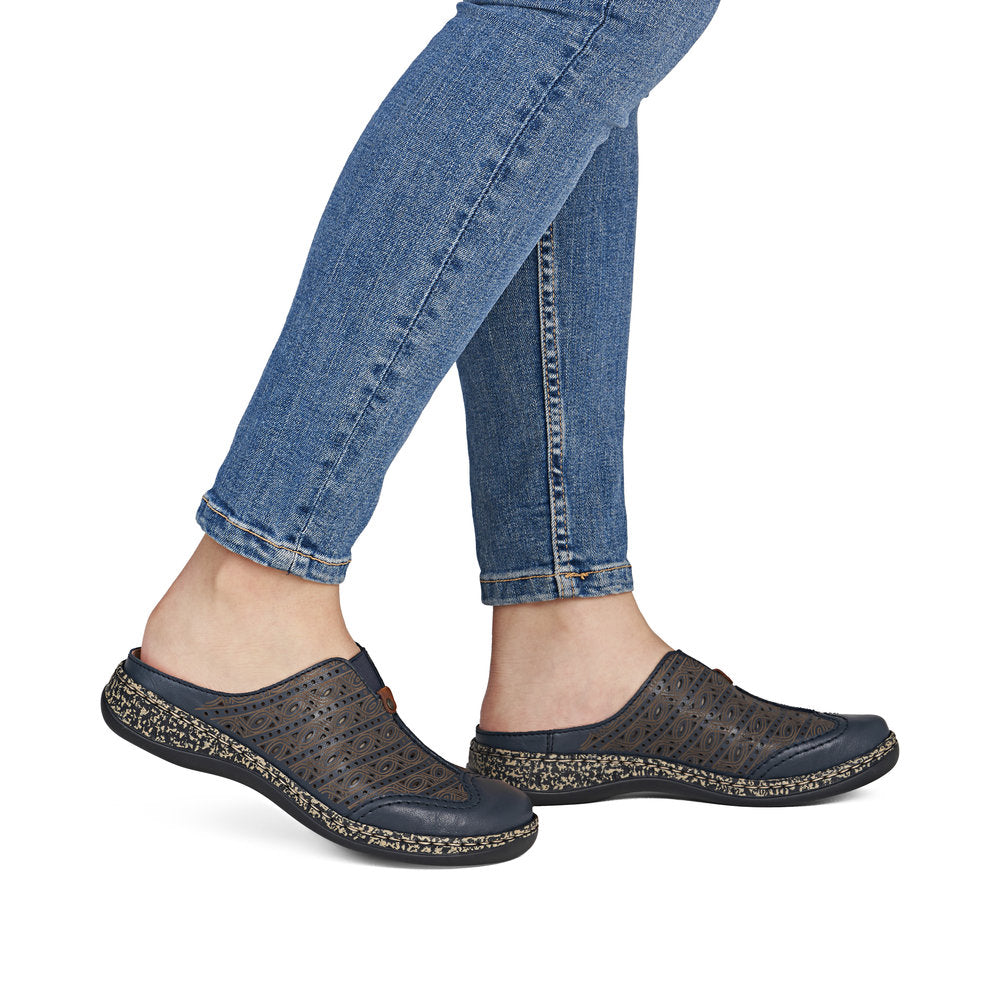 Women's Rieker Blue Clog