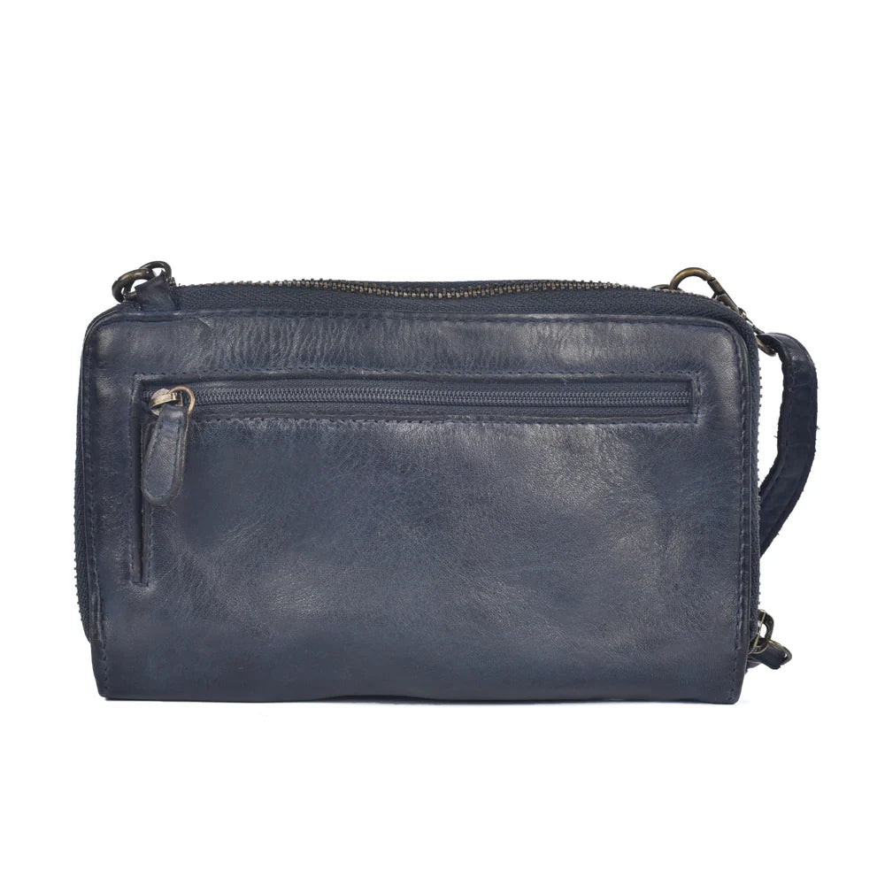 Milo "Lusso" Washed Leather Wallet