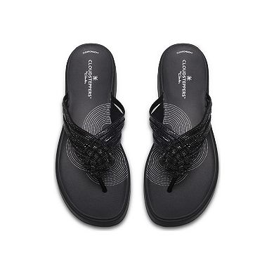 Women's Clarks Drift Gem Flip-Flops