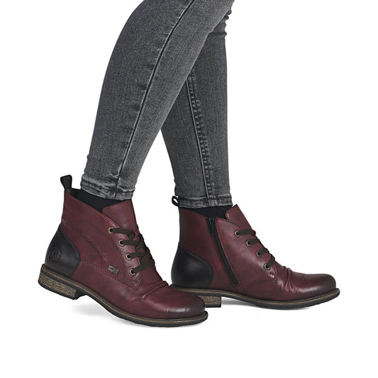 Women's Rieker Red Fall Boot