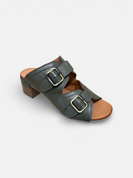 Women's Mago Leather Mule Sandals