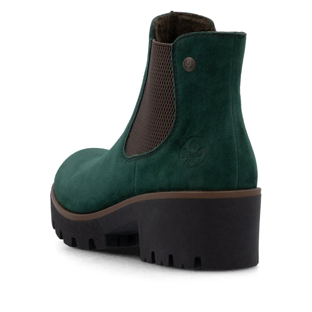 Women's Rieker Suede Fall Boot