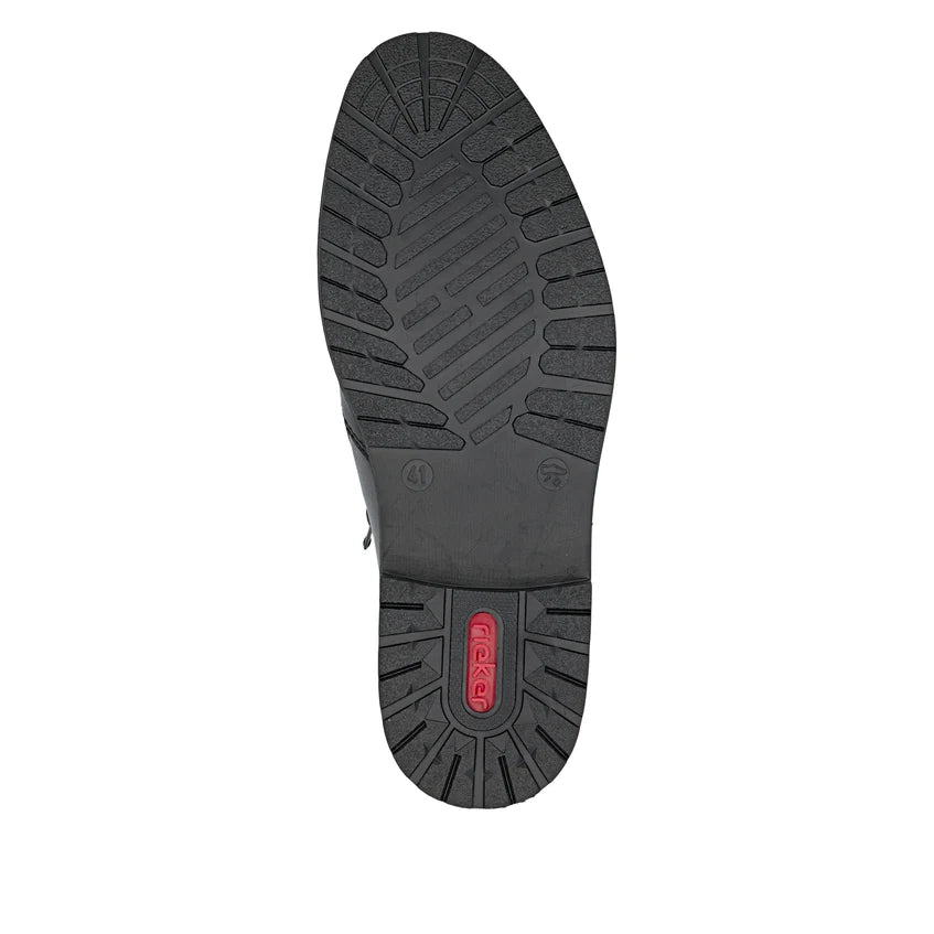 Men's Rieker Short Black Dress Boot