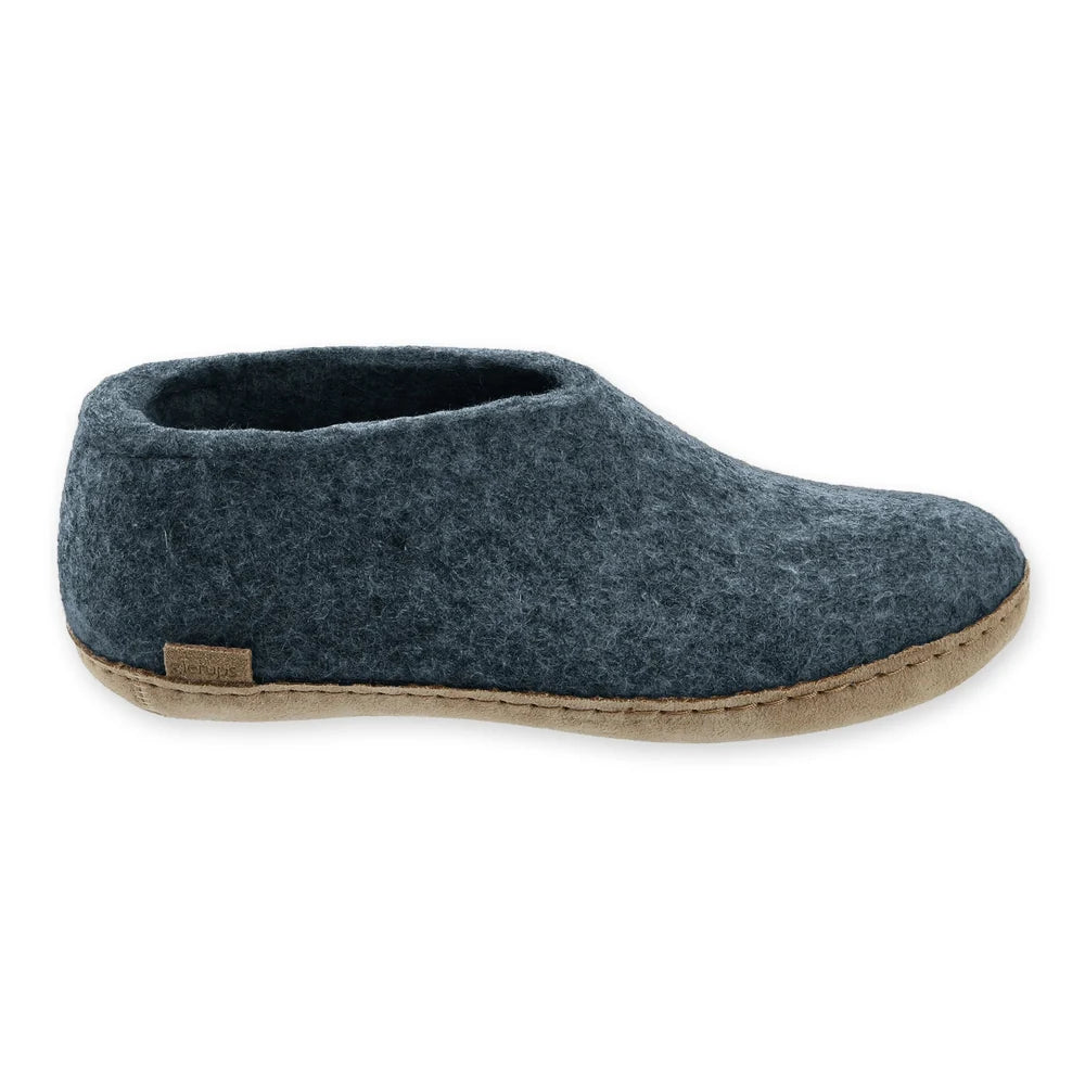 Glerups Leather Slip-on Slipper