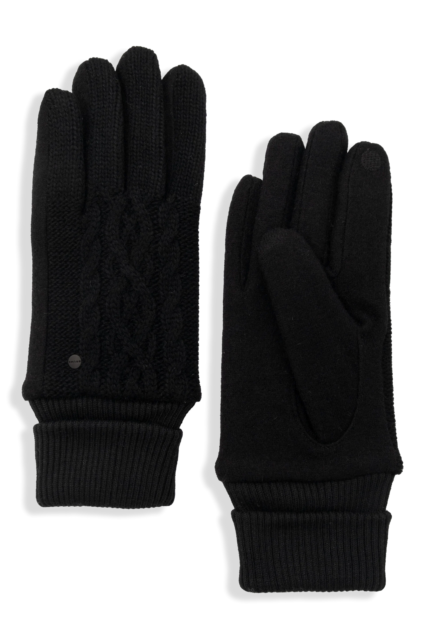 Women's Brume "La Prairie" Cable Touchscreen Gloves