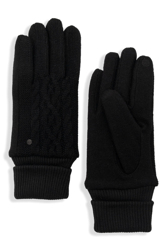 Women's Brume "La Prairie" Cable Touchscreen Gloves