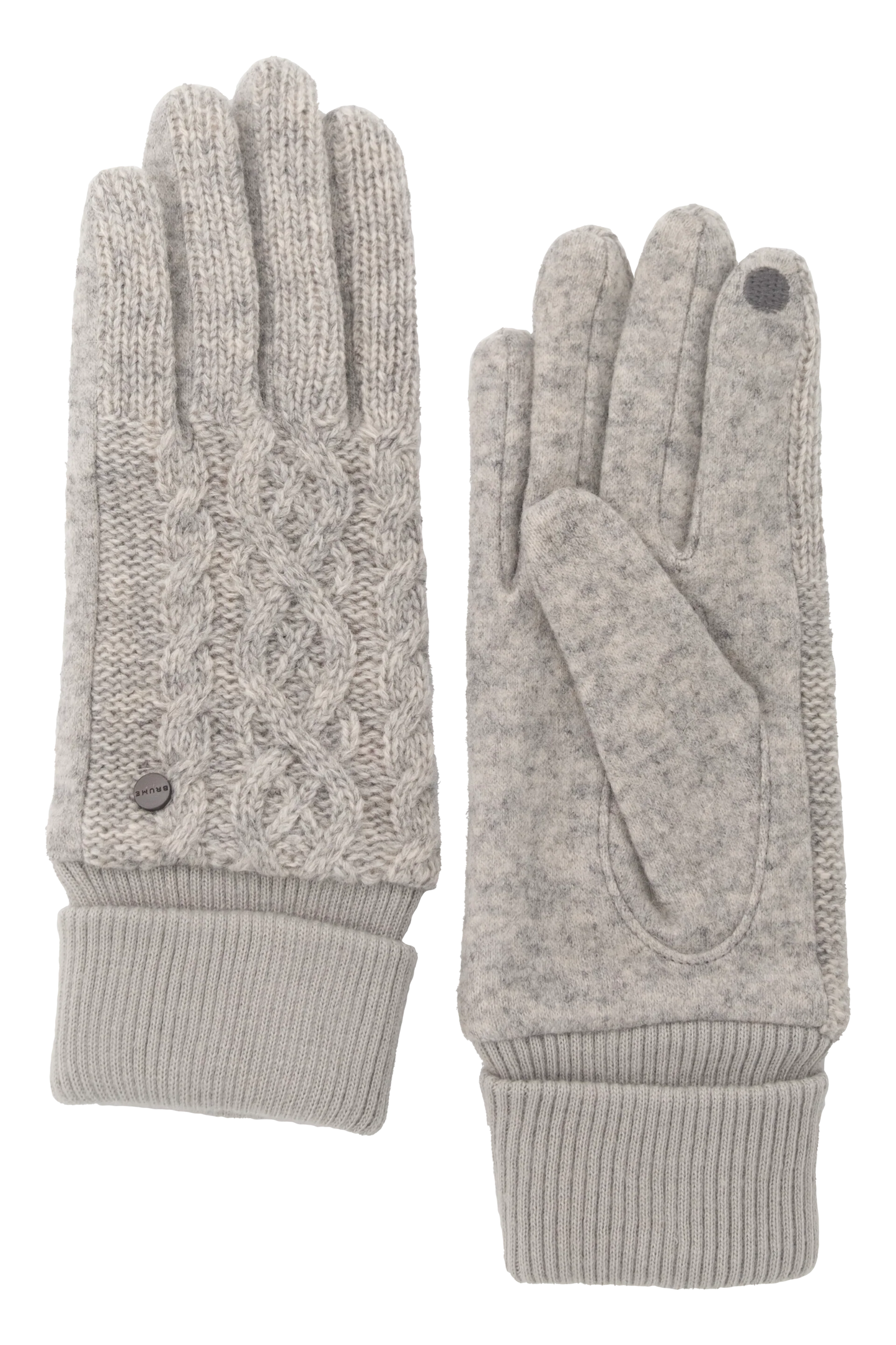 Women's Brume "La Prairie" Cable Touchscreen Gloves