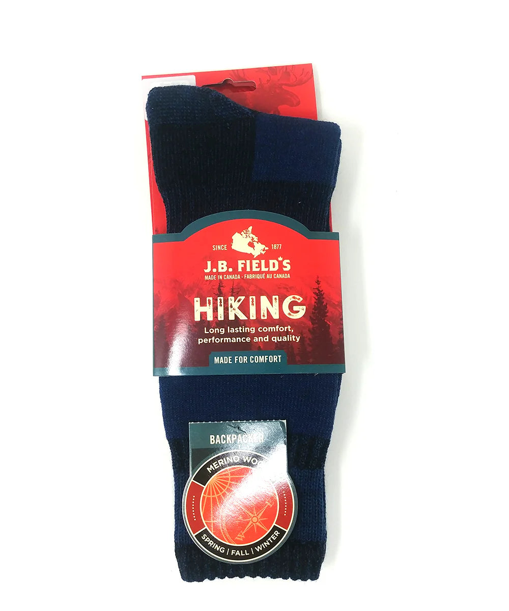 JB Fields Backpacker Hiking Socks