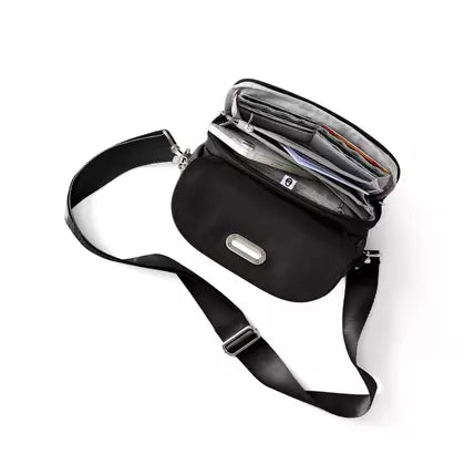 Baggallini Coastal Flip Lock Camera Bag Crossbody