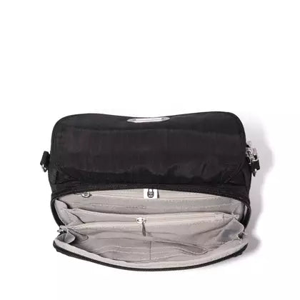 Baggallini Coastal Flip Lock Camera Bag Crossbody