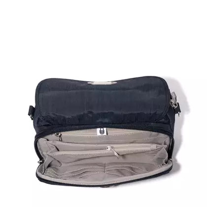Baggallini Coastal Flip Lock Camera Bag Crossbody
