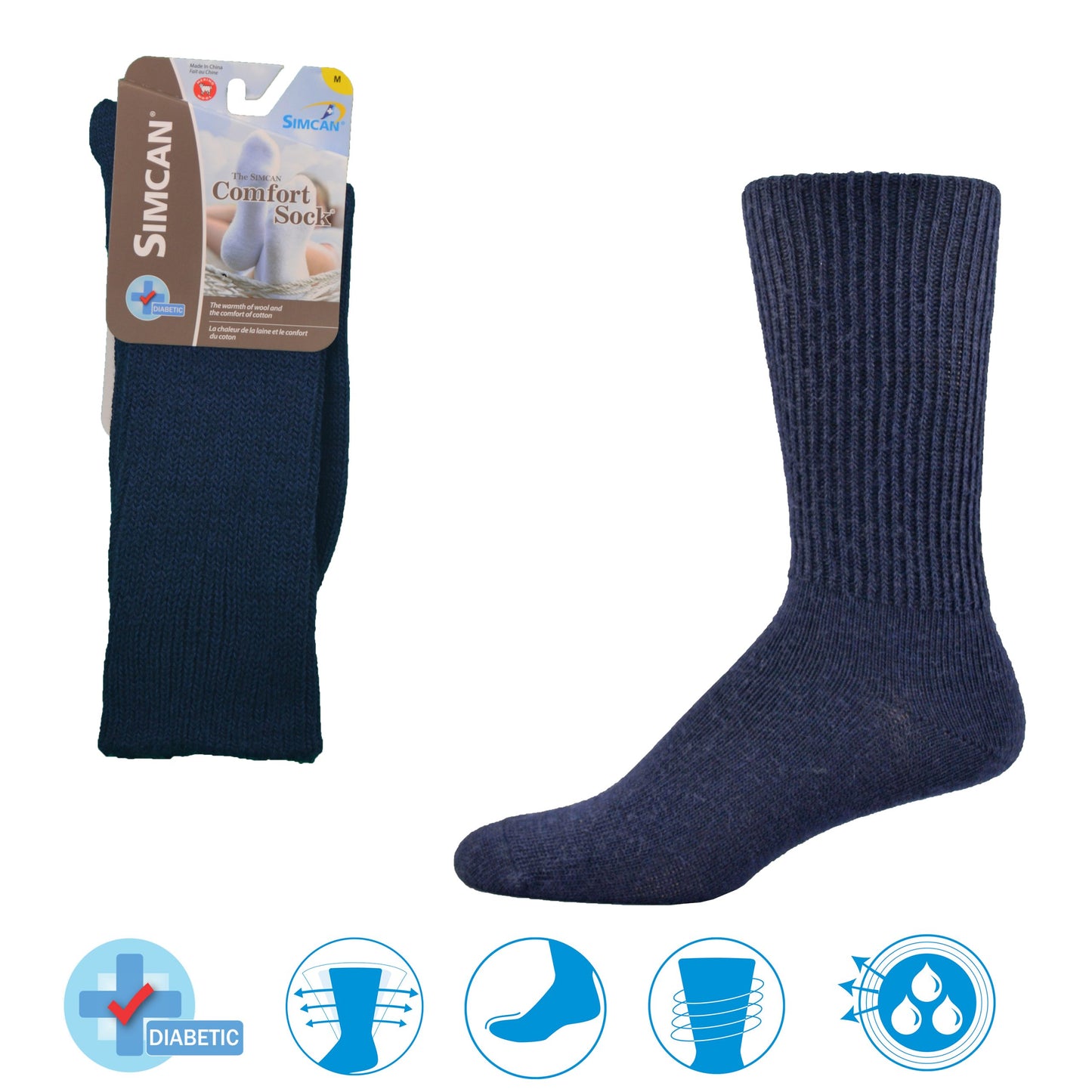 Simcan Wool Comfort Socks