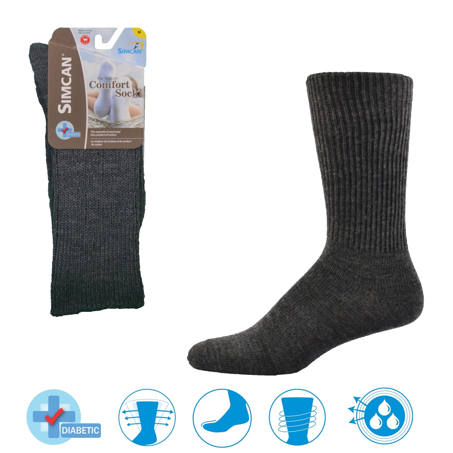 Simcan Wool Comfort Socks