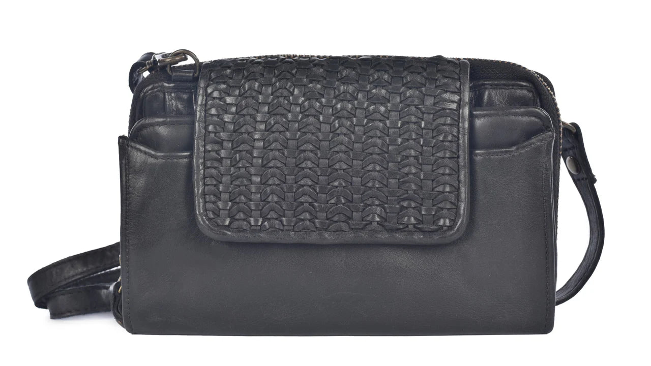 Milo "Lusso" #5079 Leather Crossbody Bag