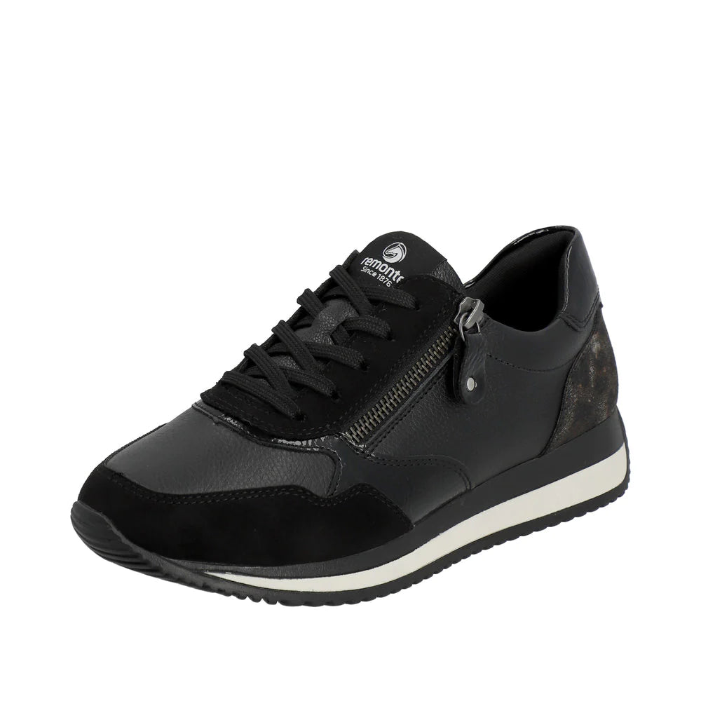 Remonte "Elmira" Black Sneakers #D0H01-01