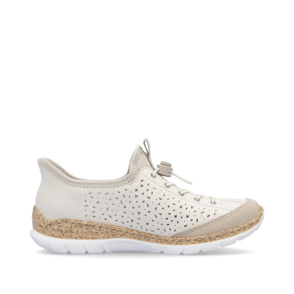 Women's Rieker ReadyToGo Beige Sneakers