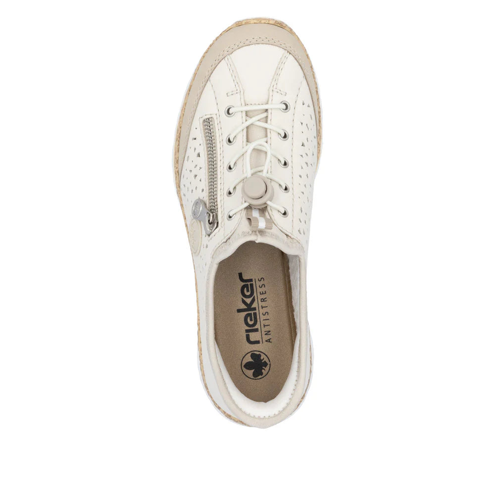 Women's Rieker ReadyToGo Beige Sneakers