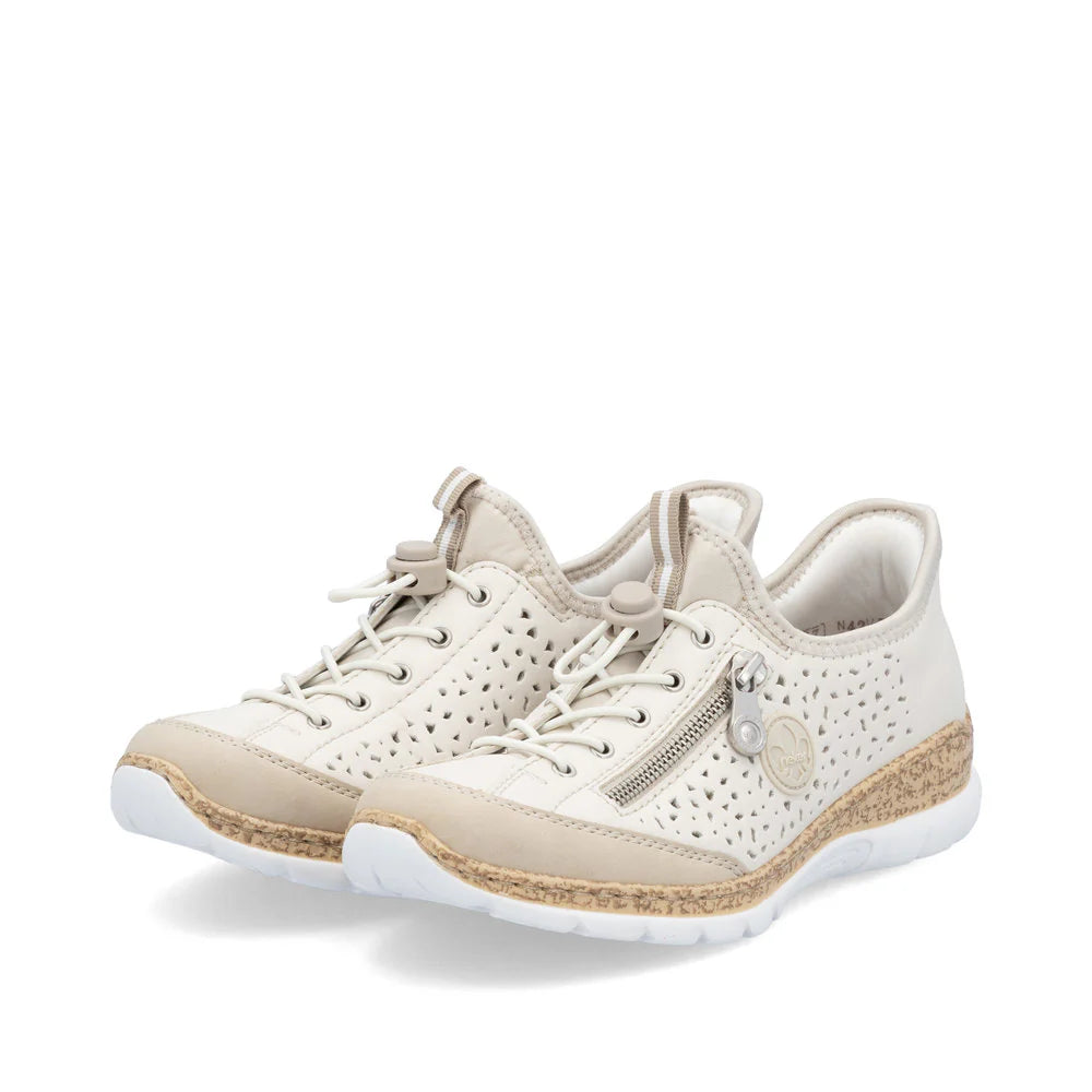 Women's Rieker ReadyToGo Beige Sneakers