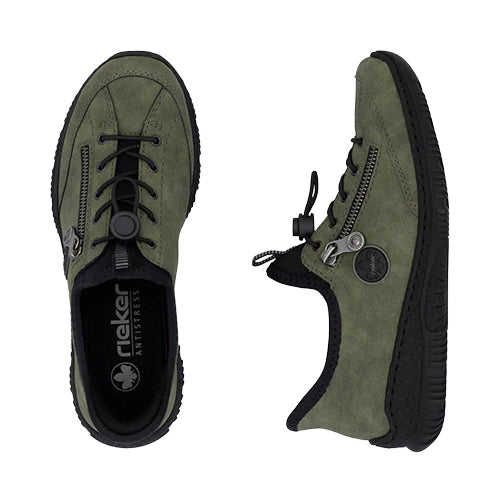 Women's Rieker Leather Step-In Shoe