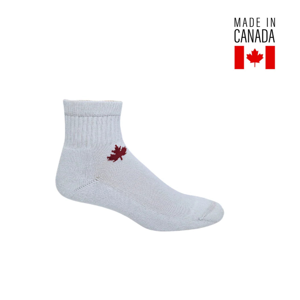 JB Fields Athletics "Canadian Maple Leaf" Bamboo Sport Socks