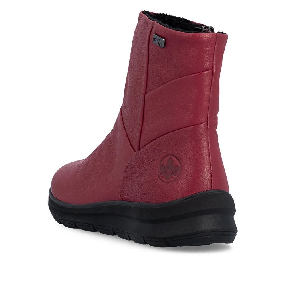 Women's Rieker Leather Ankle Winter Boot