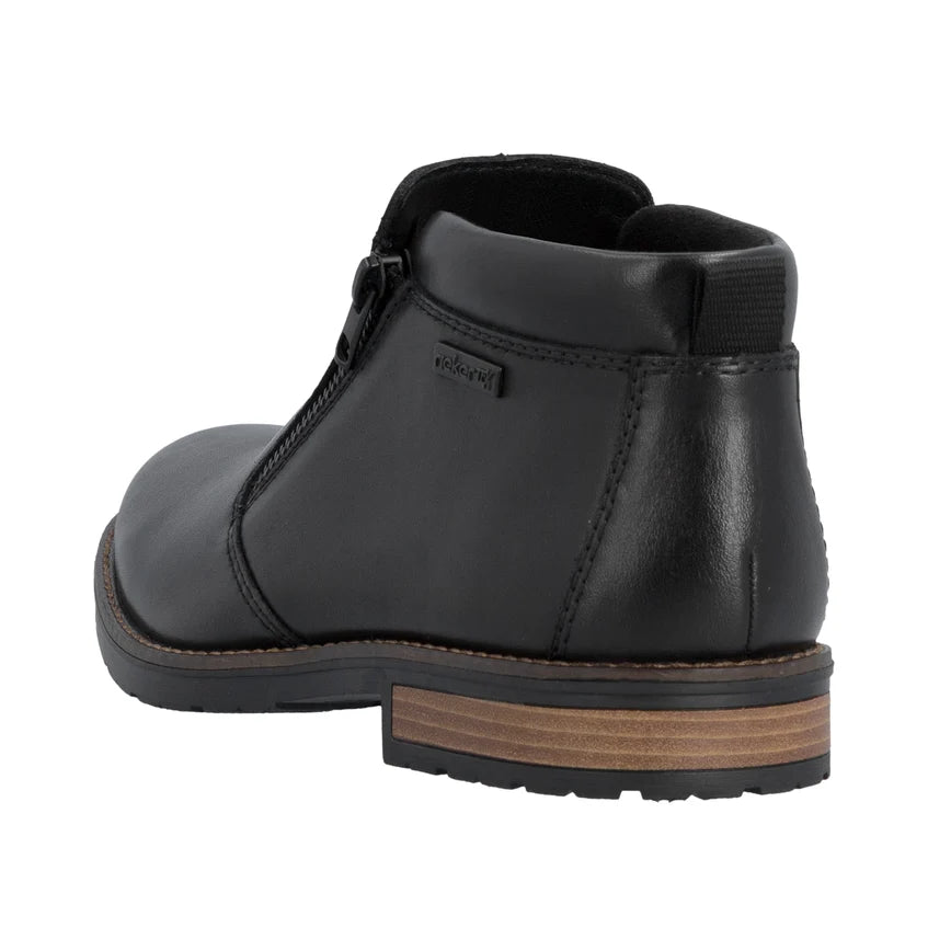 Men's Rieker Short Black Dress Boot