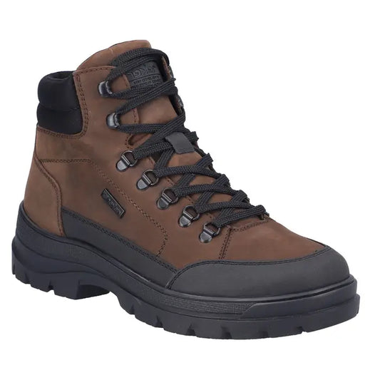 Men's Rieker Ice-Grip Leather Winter Boots